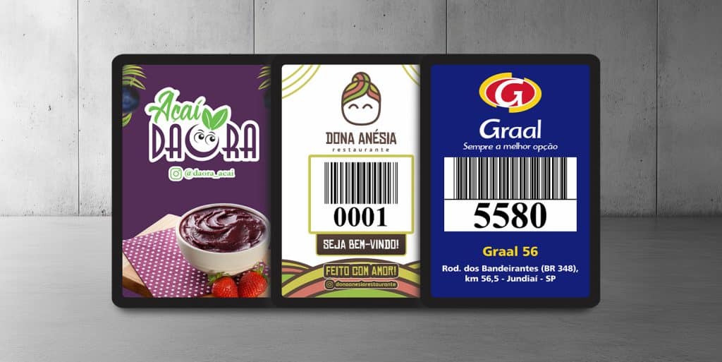 Banner comanda 96x68mm